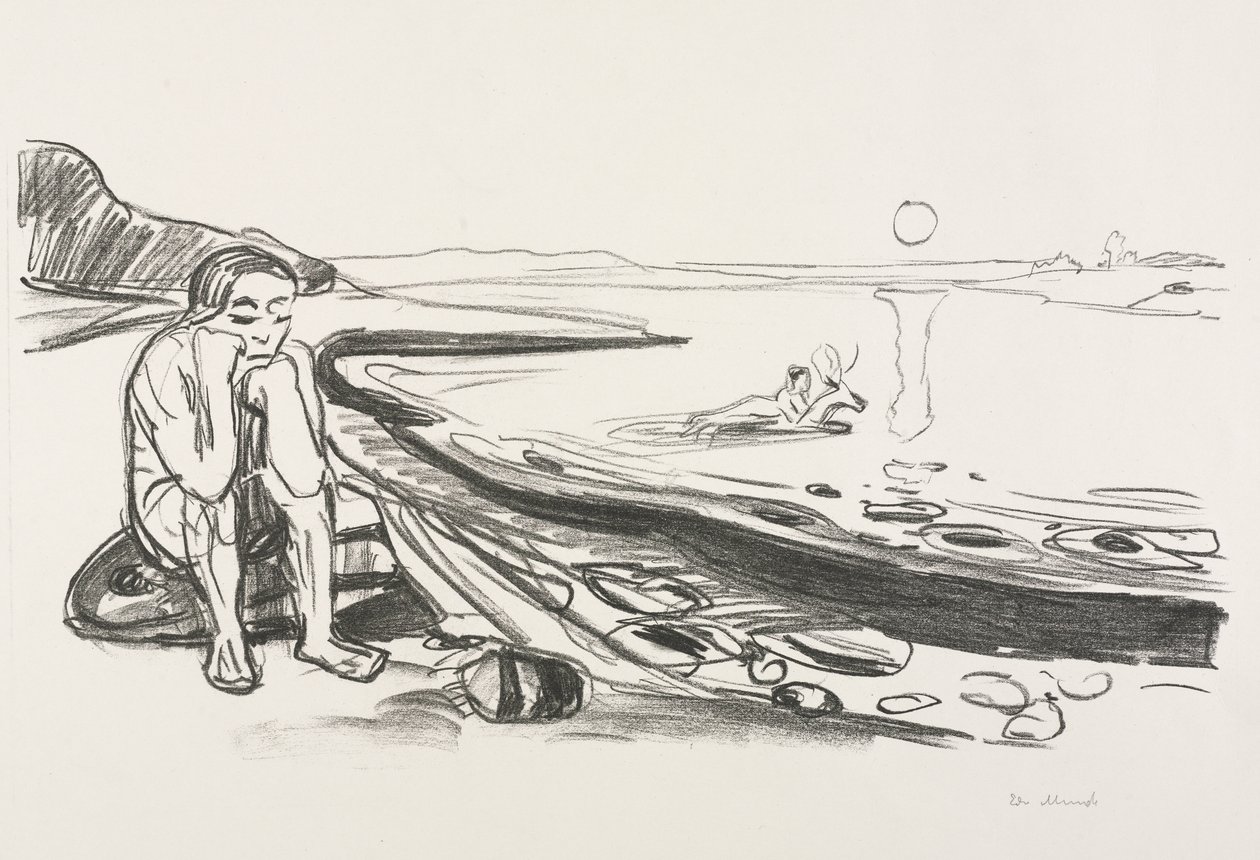 Alfa ja Omega:  Omegan lento tekijältä Edvard Munch