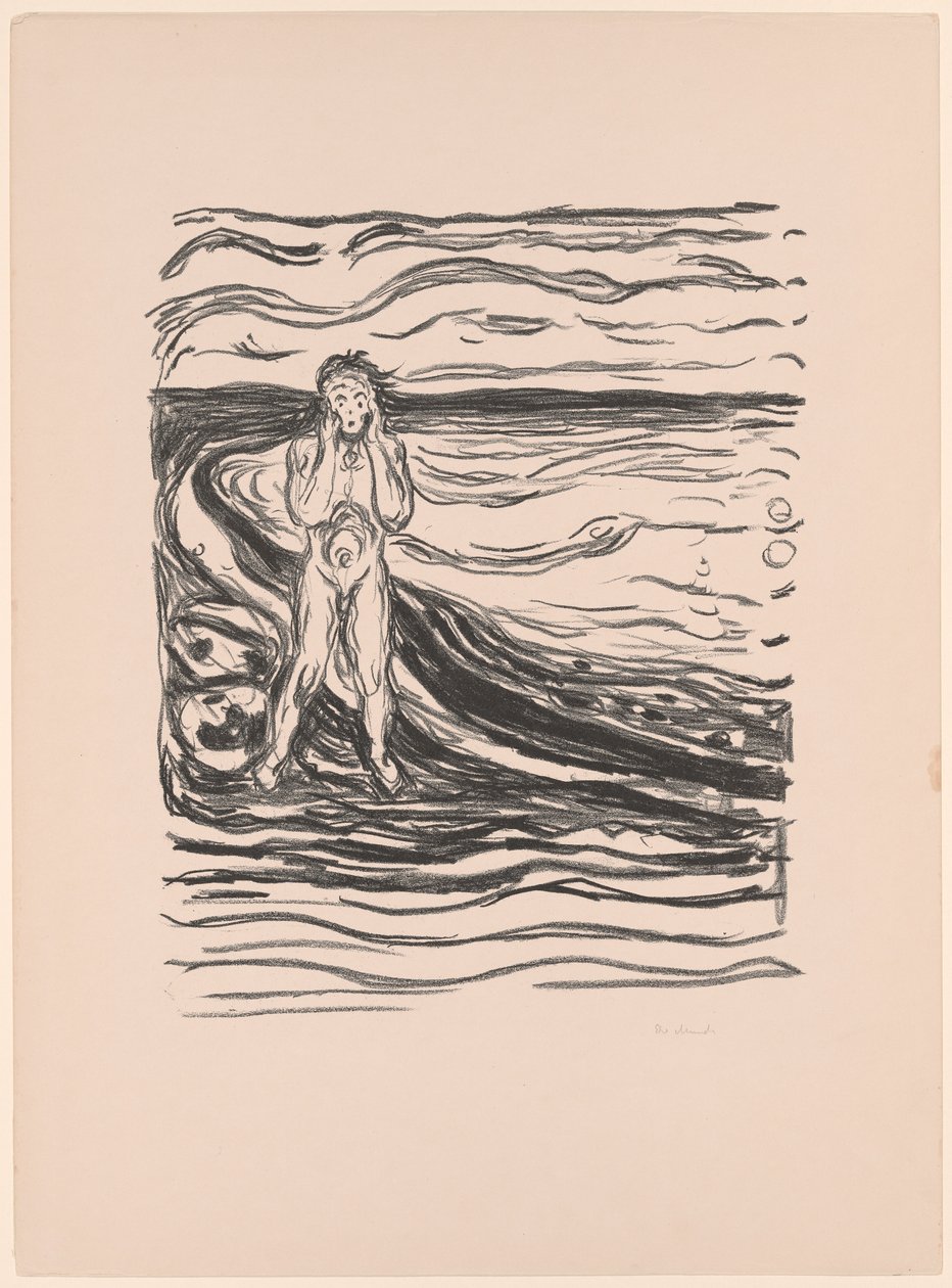 Alfan epätoivo tekijältä Edvard Munch