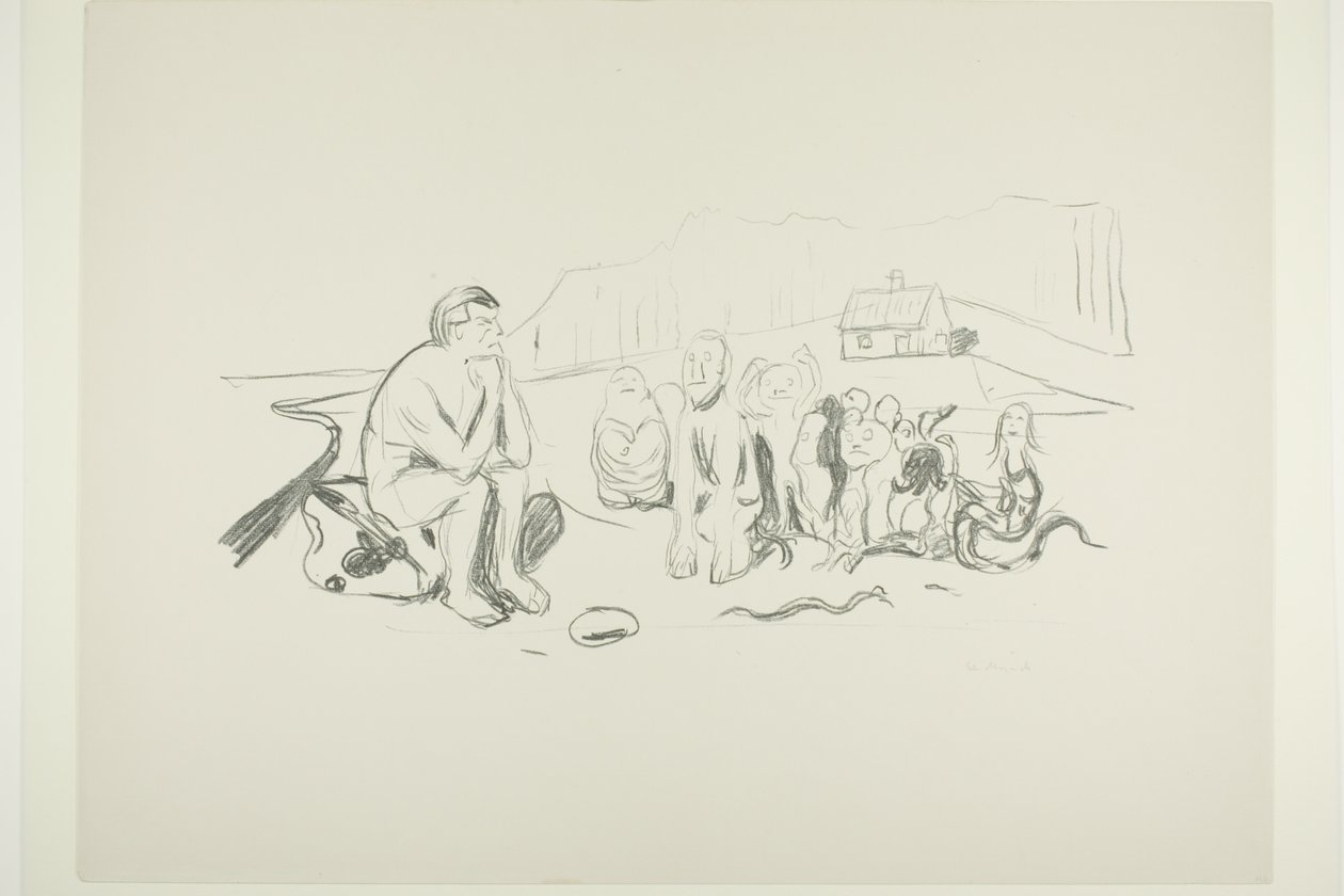 Alfan jälkeläiset tekijältä Edvard Munch