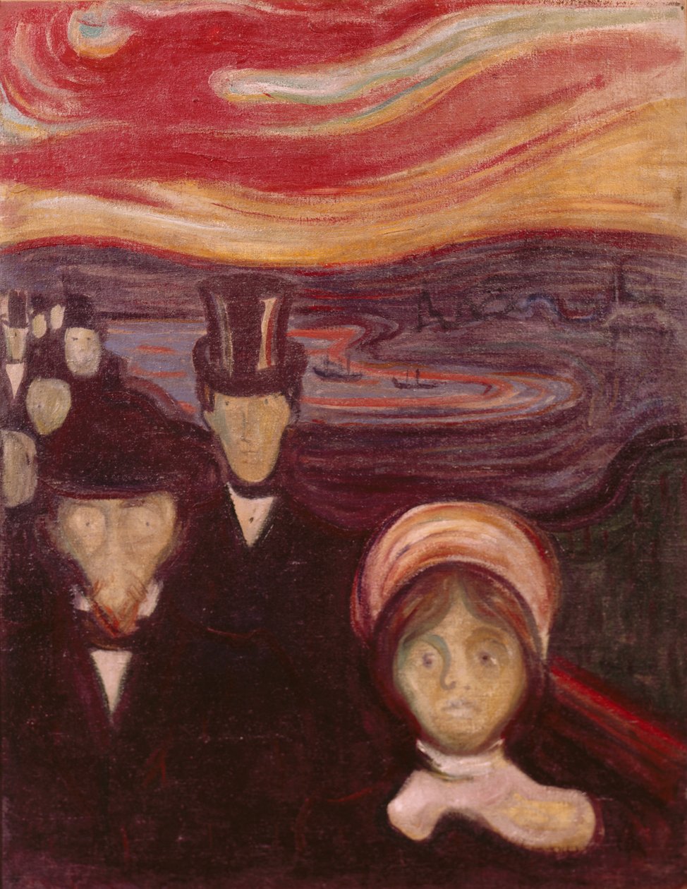 Ahdistus tekijältä Edvard Munch