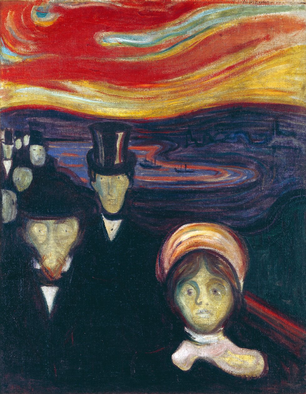 Ahdistus tekijältä Edvard Munch