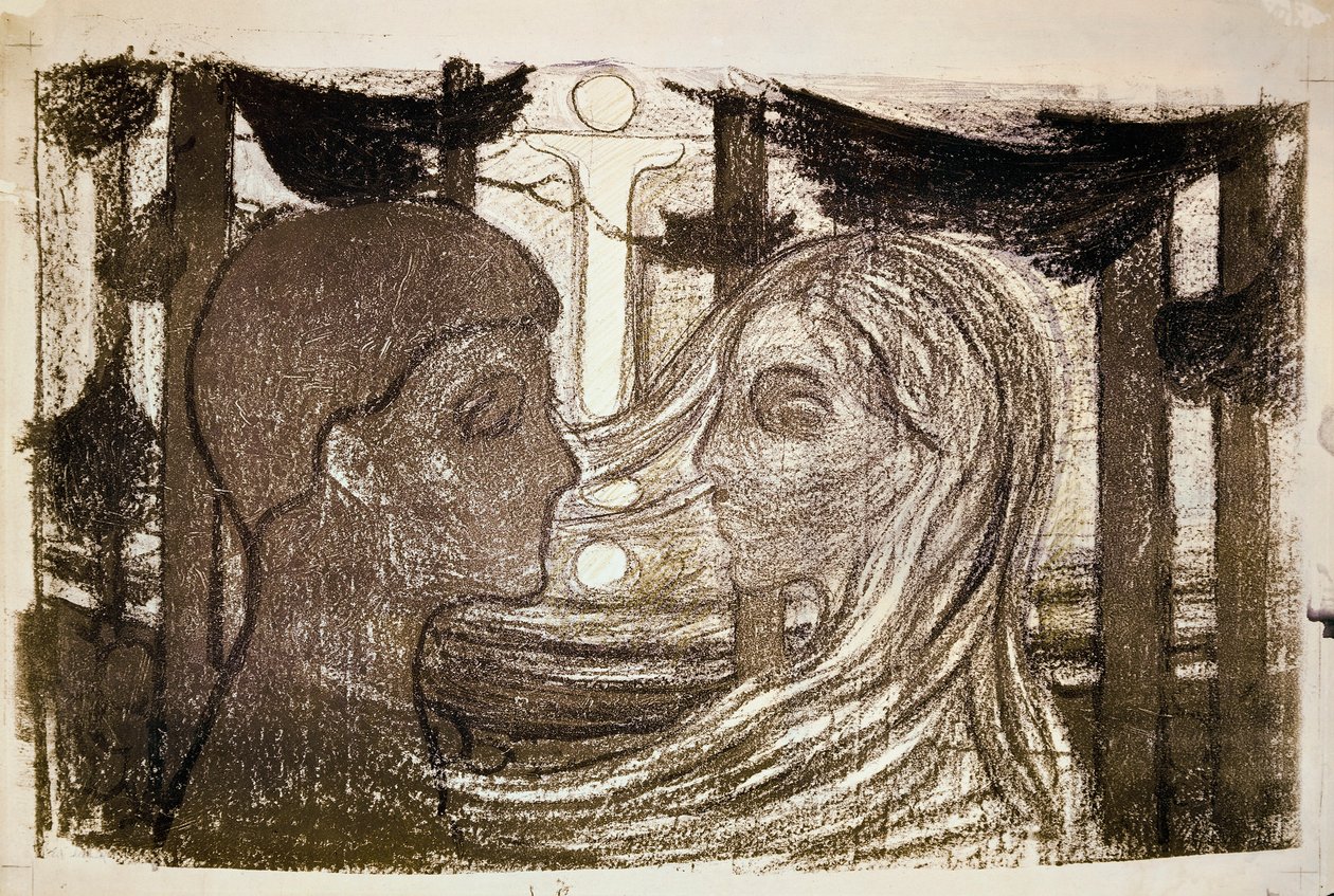 Nähtävyys II tekijältä Edvard Munch