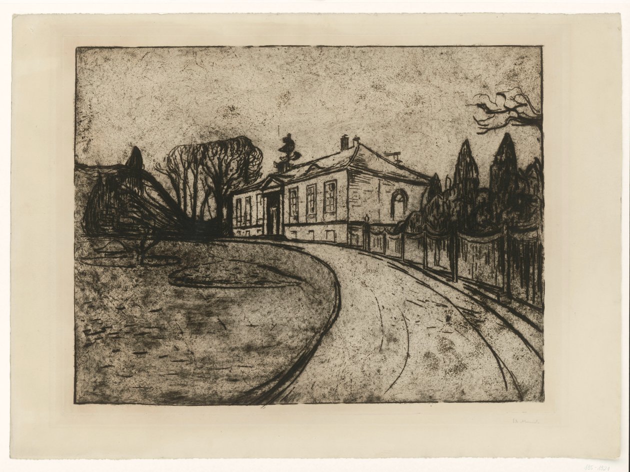 Kansiosta ”Max Linde -talosta”: Talo tekijältä Edvard Munch