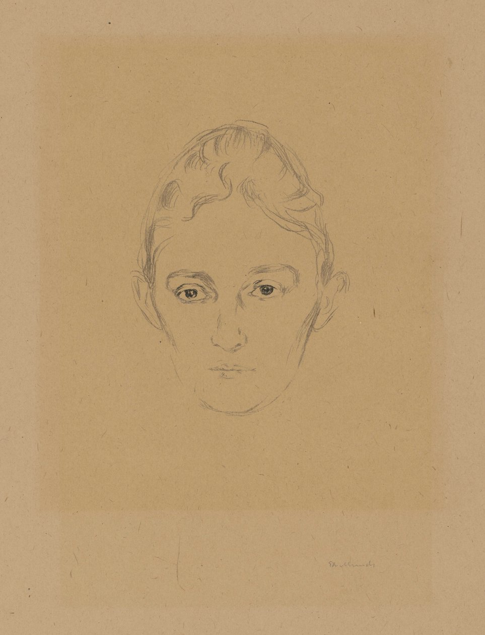 Kansio ”Max Linden talosta”: Marie Linde tekijältä Edvard Munch