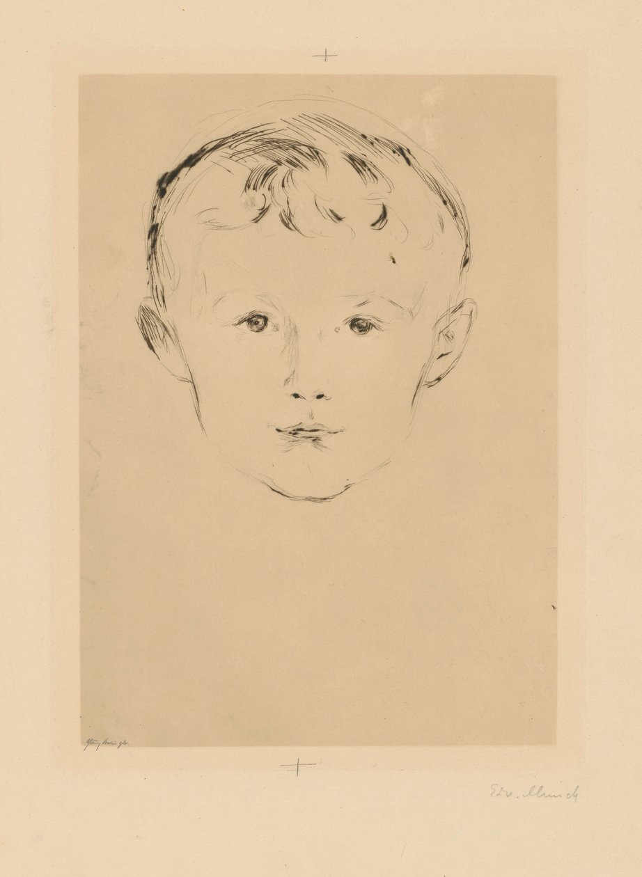 Kansiosta ”Max Linden talosta”: Theodor Linde tekijältä Edvard Munch