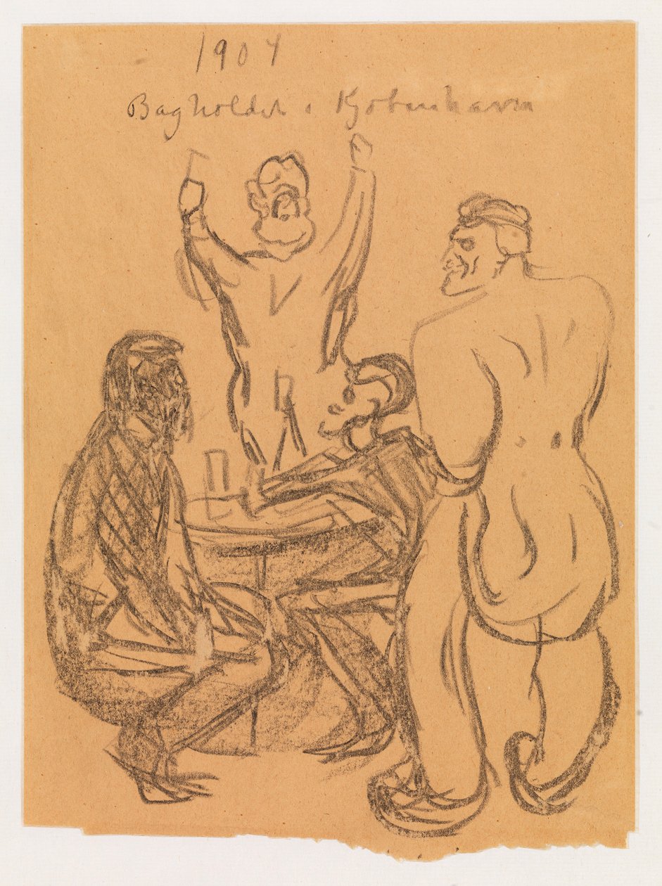 Väijytys Kööpenhaminassa tekijältä Edvard Munch