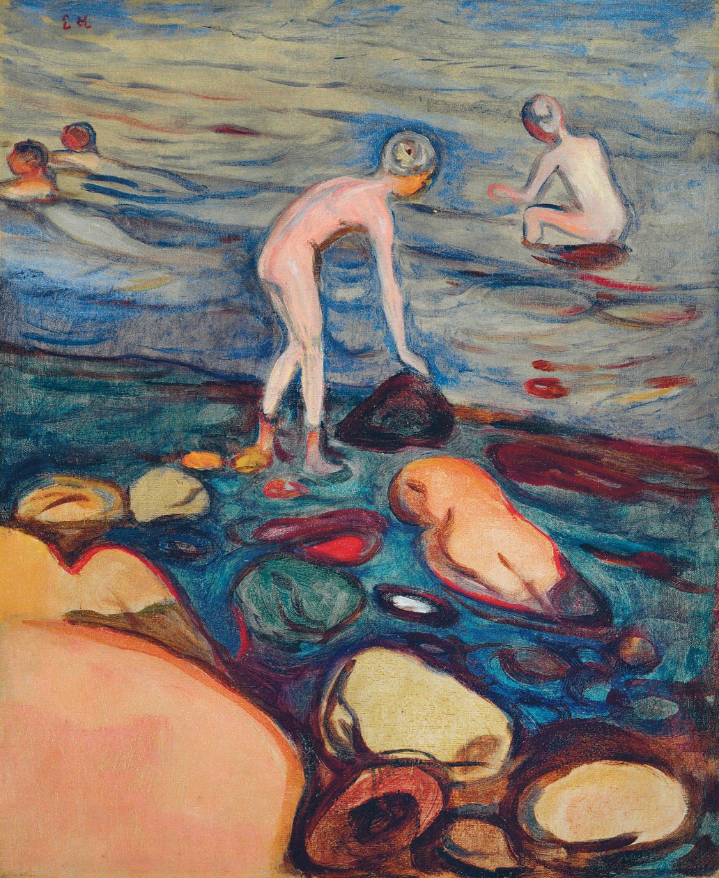 Uimarit tekijältä Edvard Munch