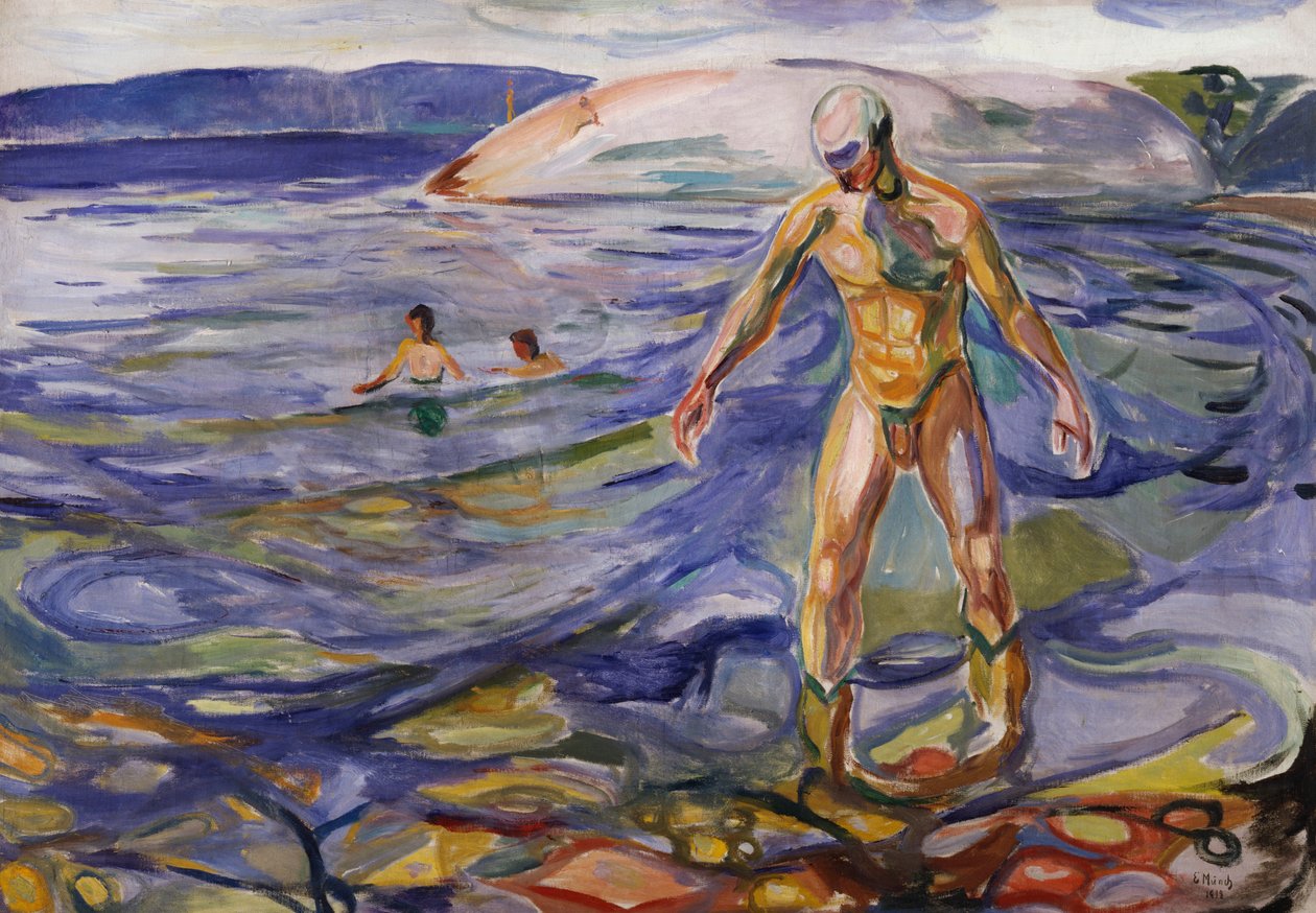 Uiva mies tekijältä Edvard Munch