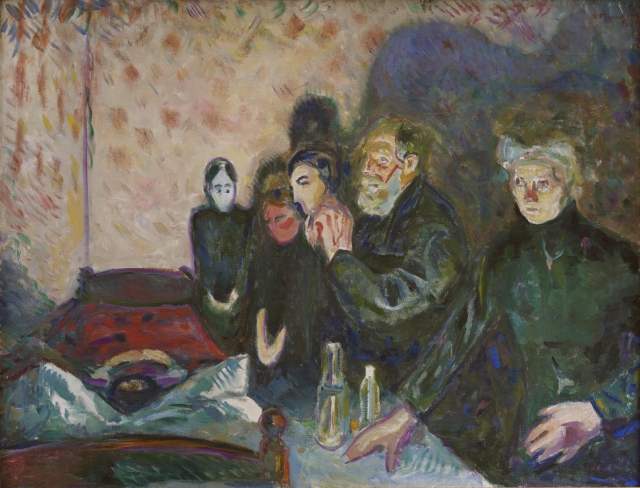 Kuoleman taistelu tekijältä Edvard Munch