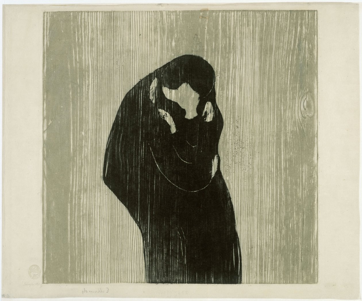 Suudelma IV tekijältä Edvard Munch