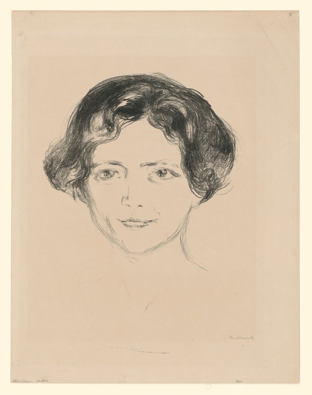 Edith Rode tekijältä Edvard Munch