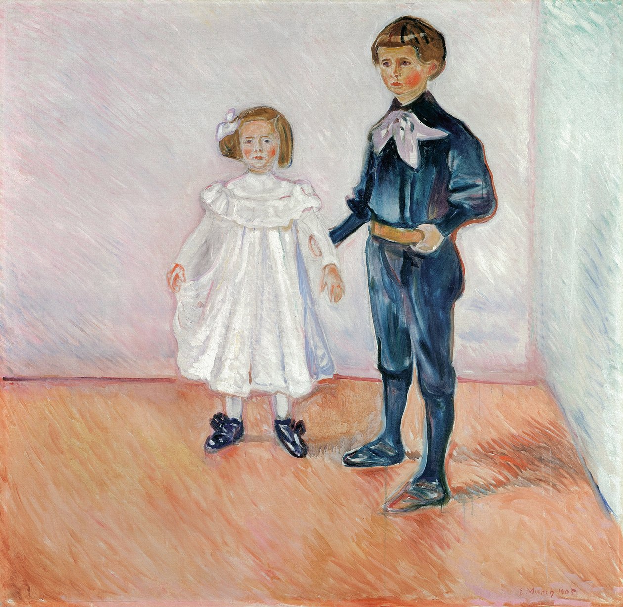 Erdmute ja Hans-Herbert Esche, kirjoittanut Munch, Edvard (1863-1944). Öljy kankaalle tekijältä Edvard Munch