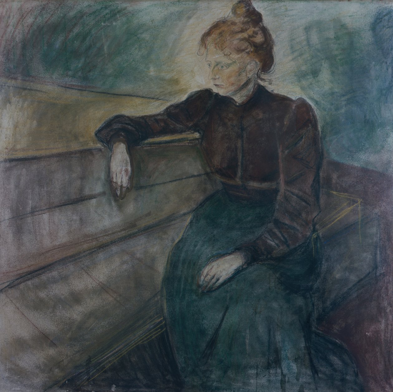 Naisen muotokuva tekijältä Edvard Munch