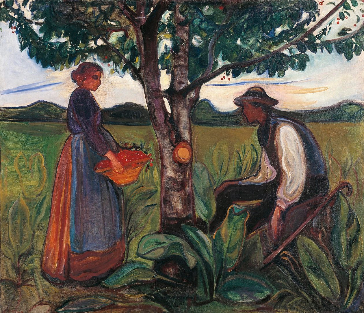 Hedelmällisyys tekijältä Edvard Munch