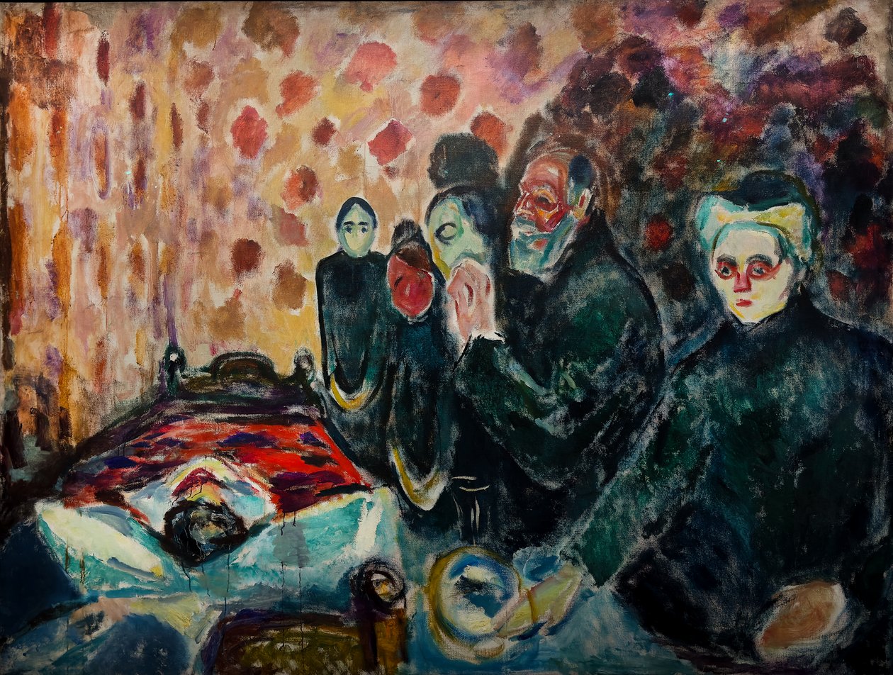 Taistele kuolemaa vastaan tekijältä Edvard Munch