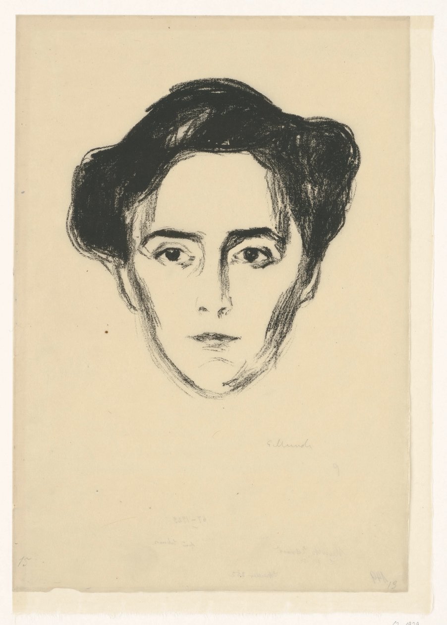 Rouva Schwarz tekijältä Edvard Munch