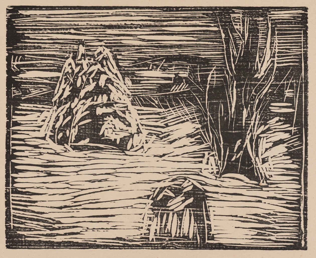 Onko teillä lunta I tekijältä Edvard Munch