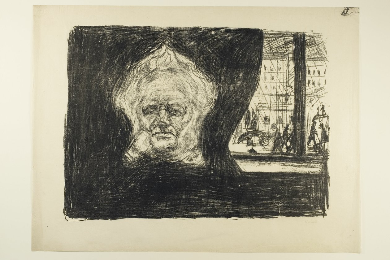 Henrik Ibsen Grand Caféssa tekijältä Edvard Munch