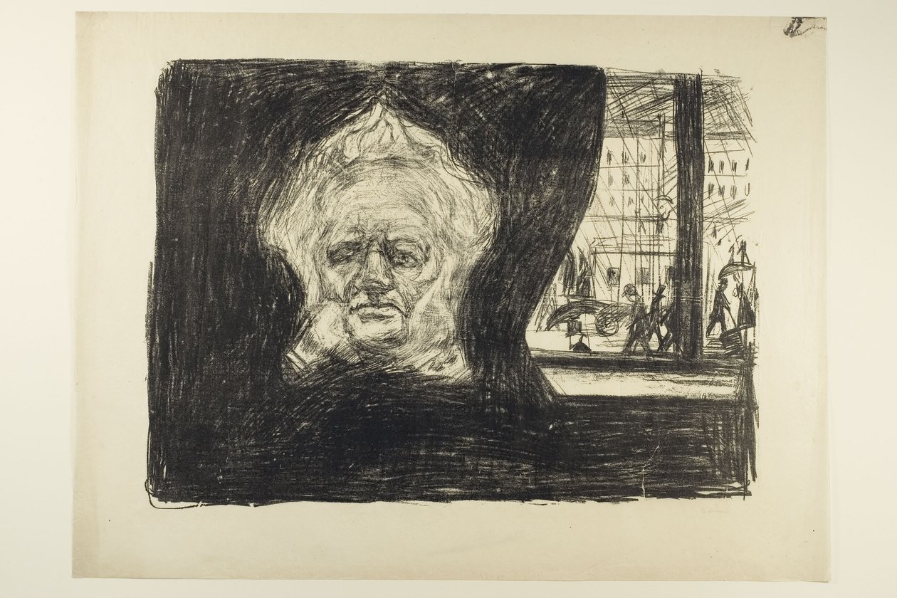 Henrik Ibsen Grand Caféssa tekijältä Edvard Munch