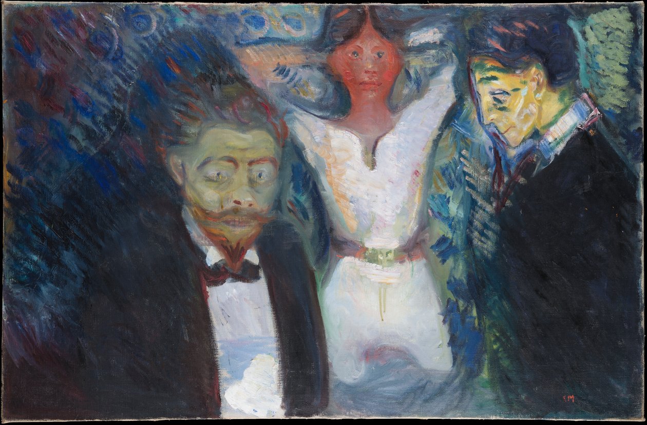 Mustasukkaisuus tekijältä Edvard Munch