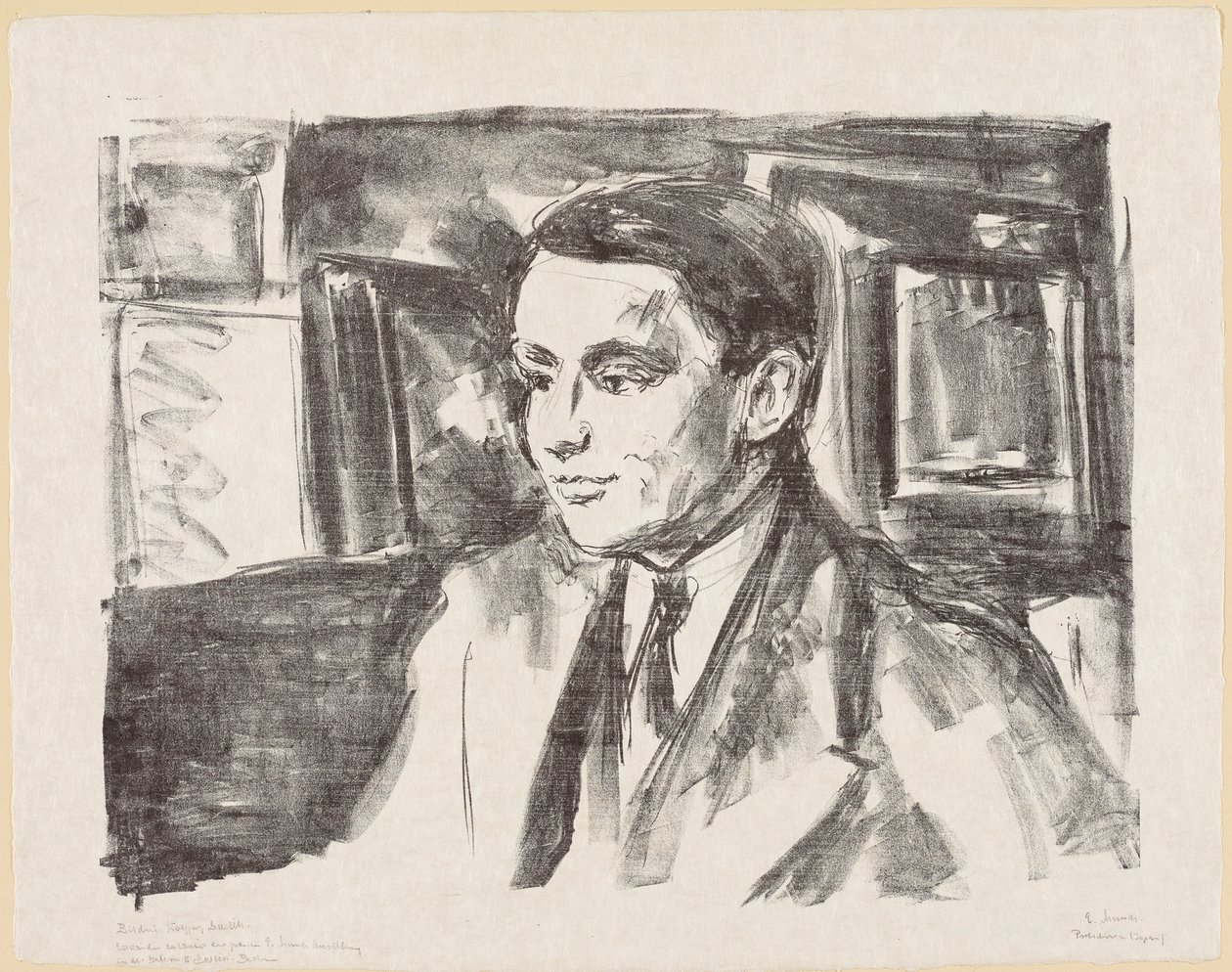 Nuoruuden muotokuva Wolfgang Gurlittista tekijältä Edvard Munch