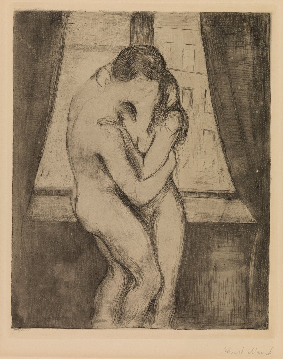 Suudelma tekijältä Edvard Munch