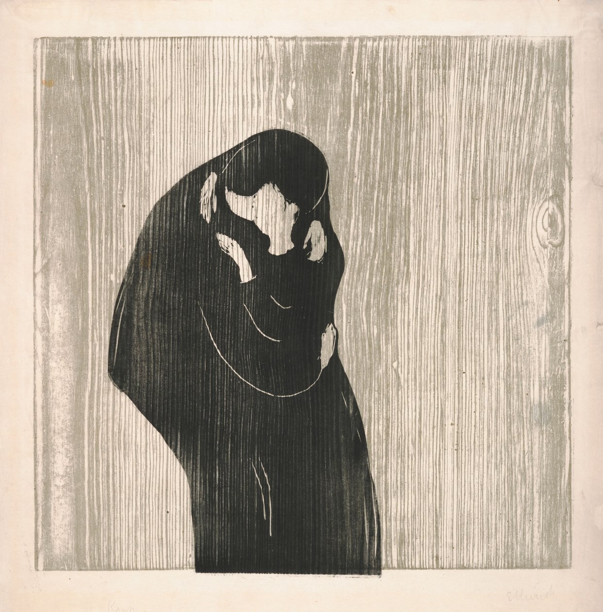 Suudelma tekijältä Edvard Munch
