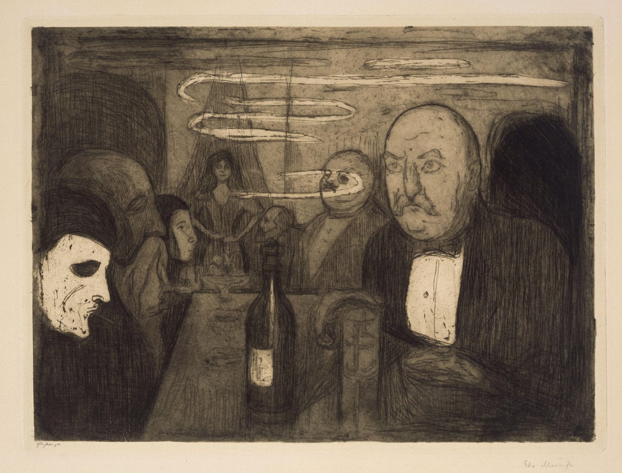 Kristianian boheemi II tekijältä Edvard Munch
