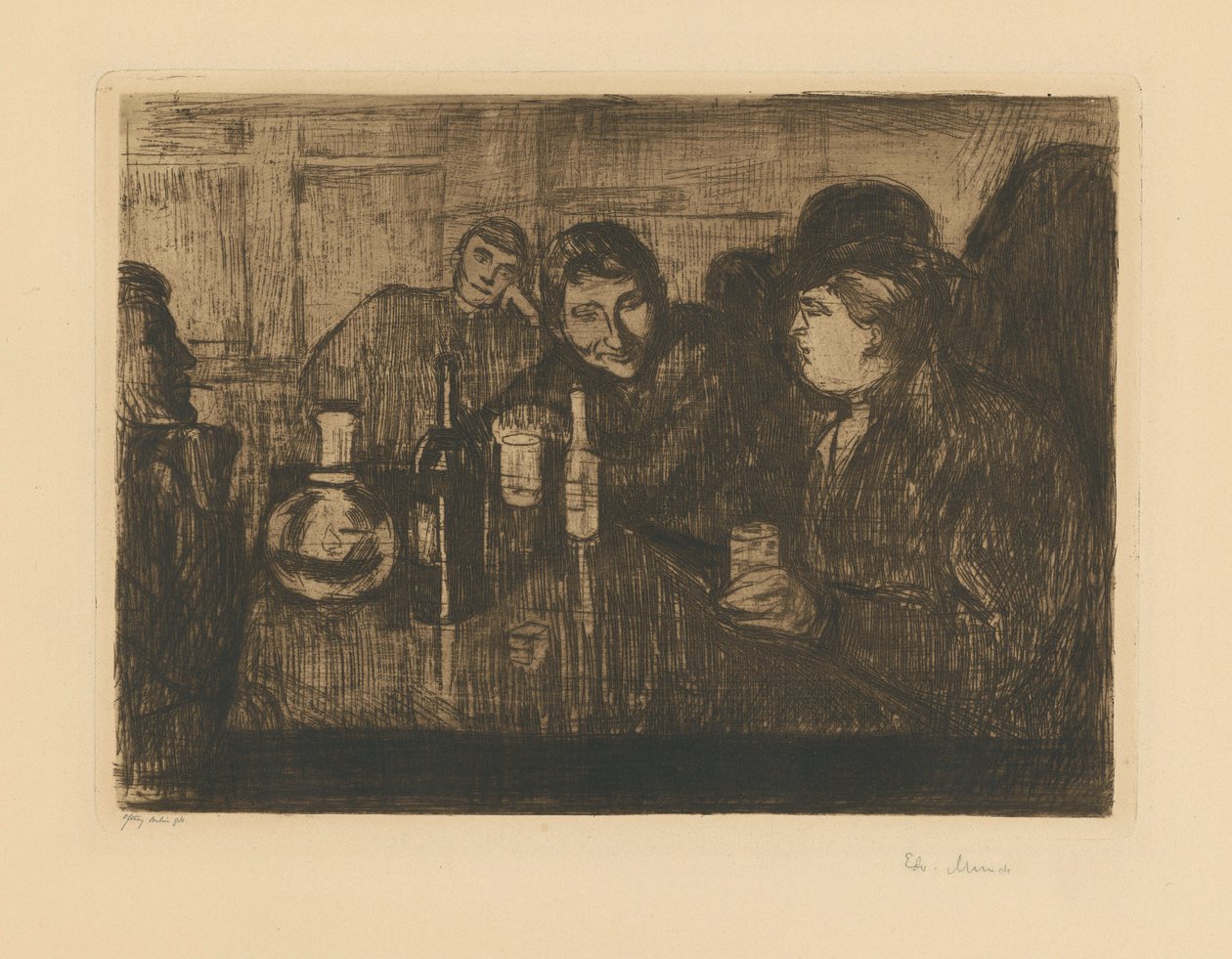 Kristiania-Boheme I tekijältä Edvard Munch