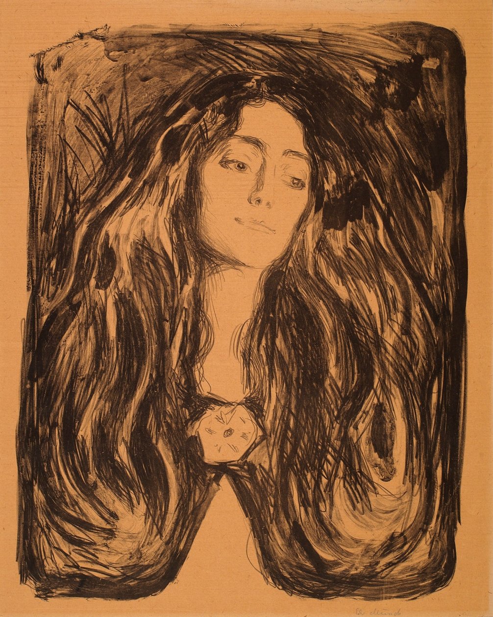madonna tekijältä Edvard Munch