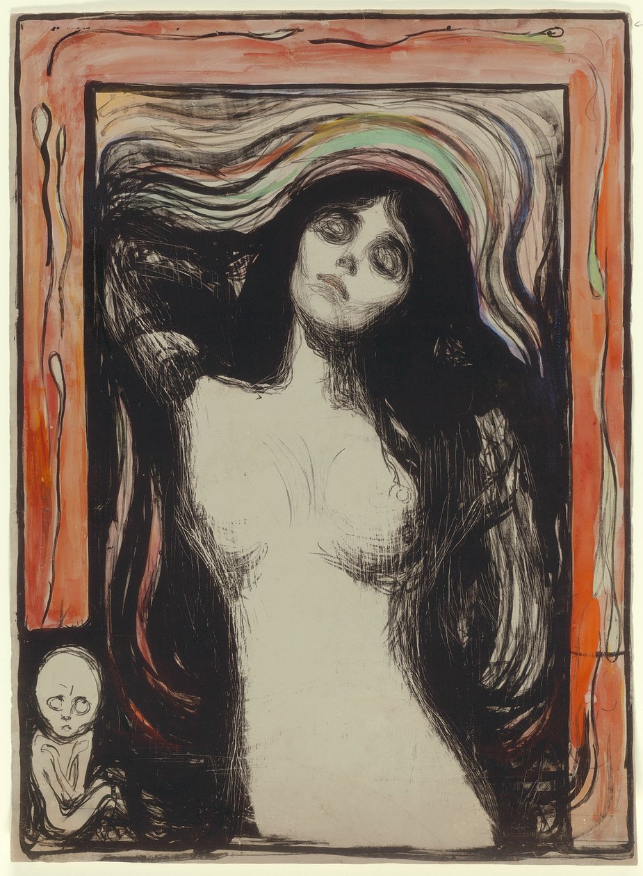madonna tekijältä Edvard Munch