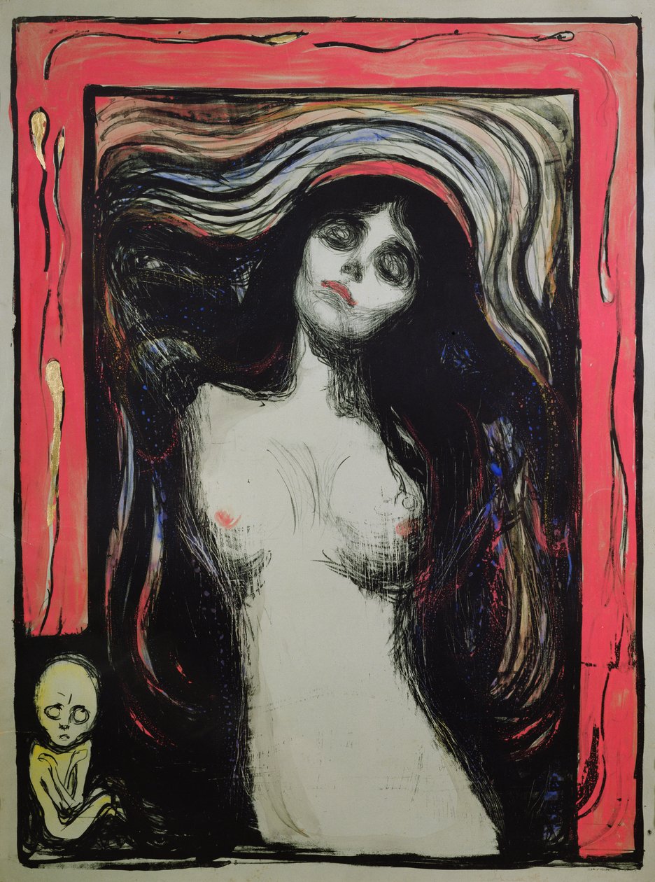 madonna tekijältä Edvard Munch
