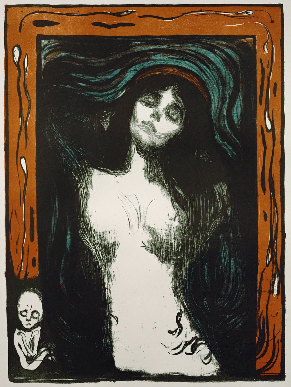 Madonna tekijältä Edvard Munch