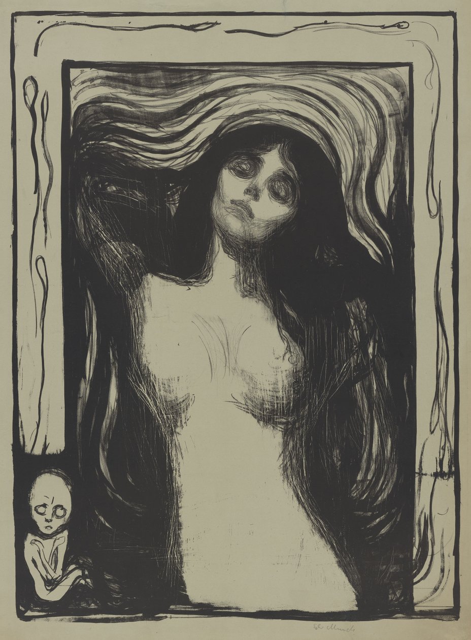 Madonna tekijältä Edvard Munch