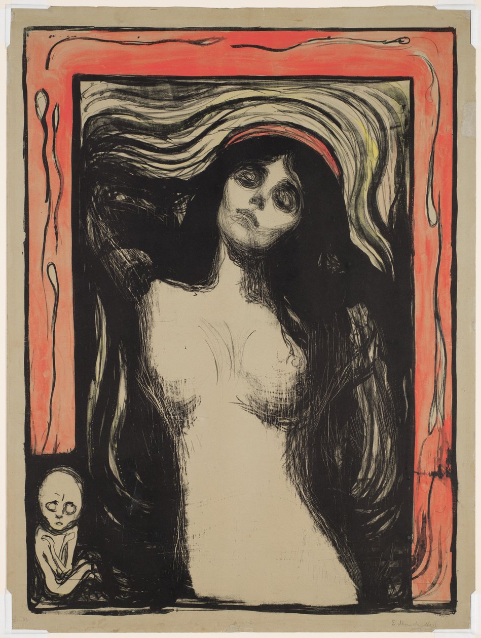 Madonna tekijältä Edvard Munch
