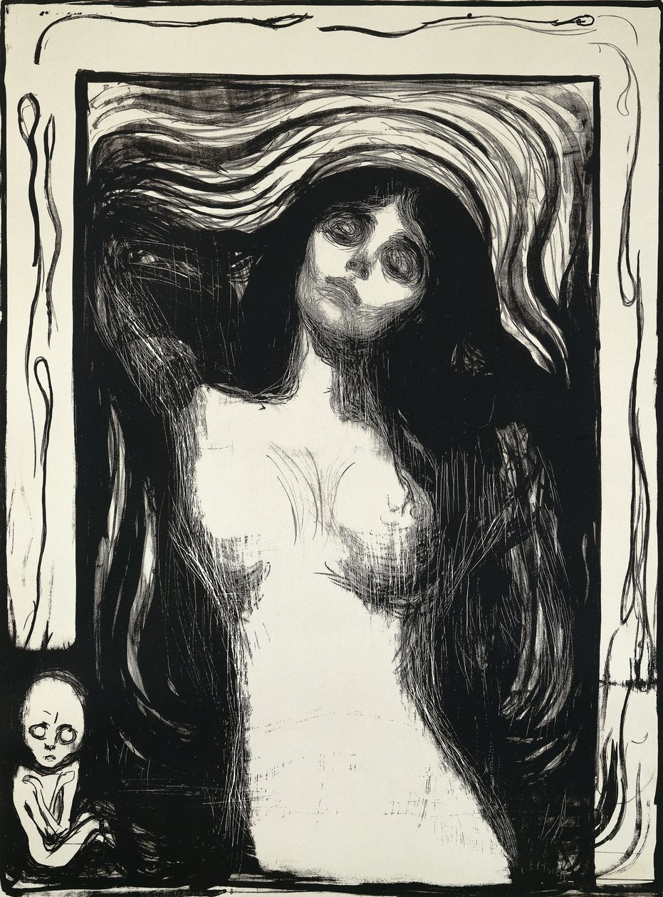 madonna tekijältä Edvard Munch