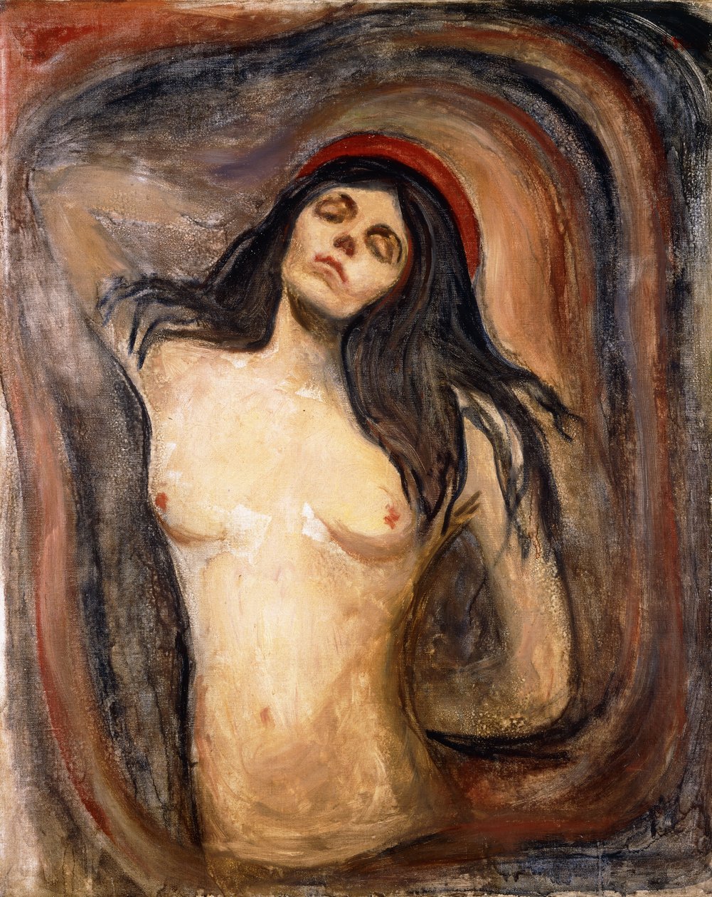 madonna tekijältä Edvard Munch