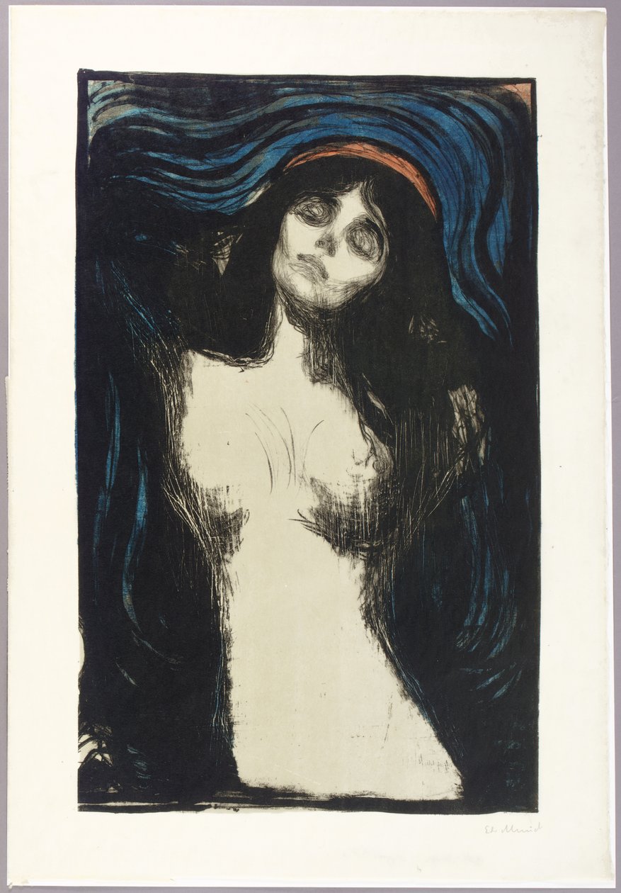 madonna tekijältä Edvard Munch