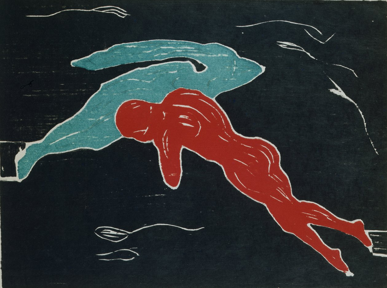 Kokous avaruudessa tekijältä Edvard Munch