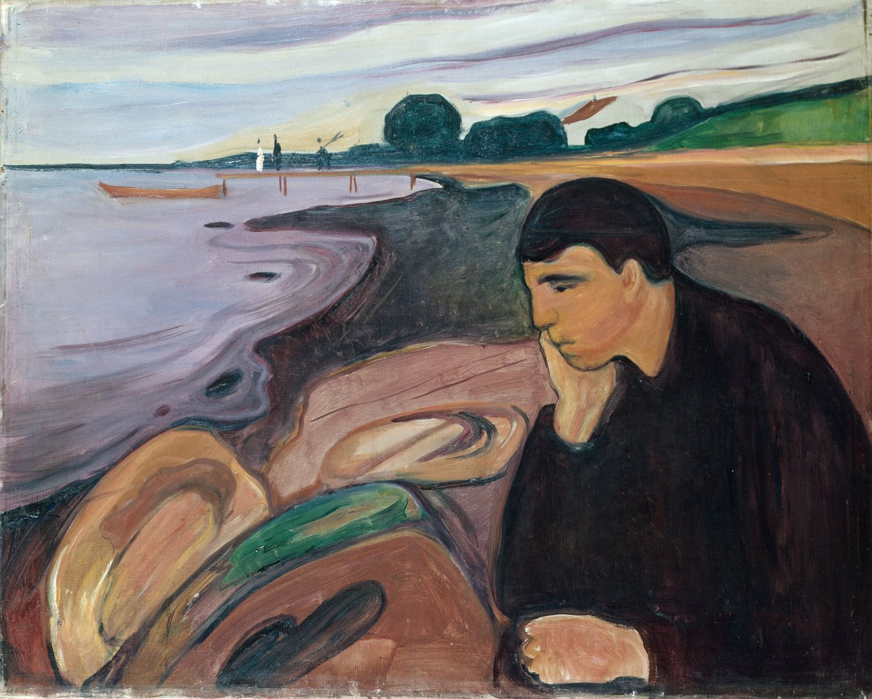 Melankolia tekijältä Edvard Munch