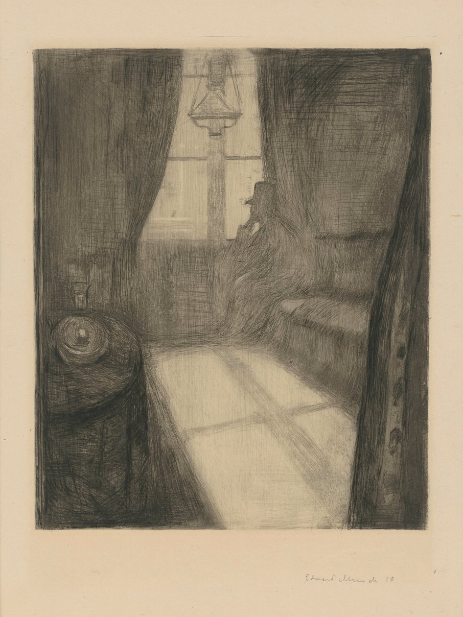 Kuunvalo. Yö Saint-Cloudissa tekijältä Edvard Munch