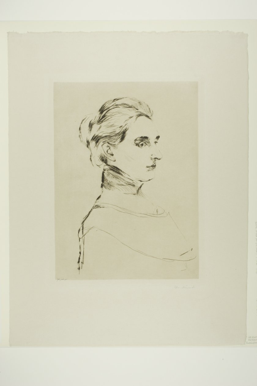Rouva Marie Linde tekijältä Edvard Munch