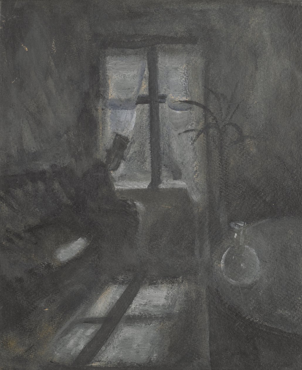 Yö Saint-Cloudissa, 1892 tekijältä Edvard Munch