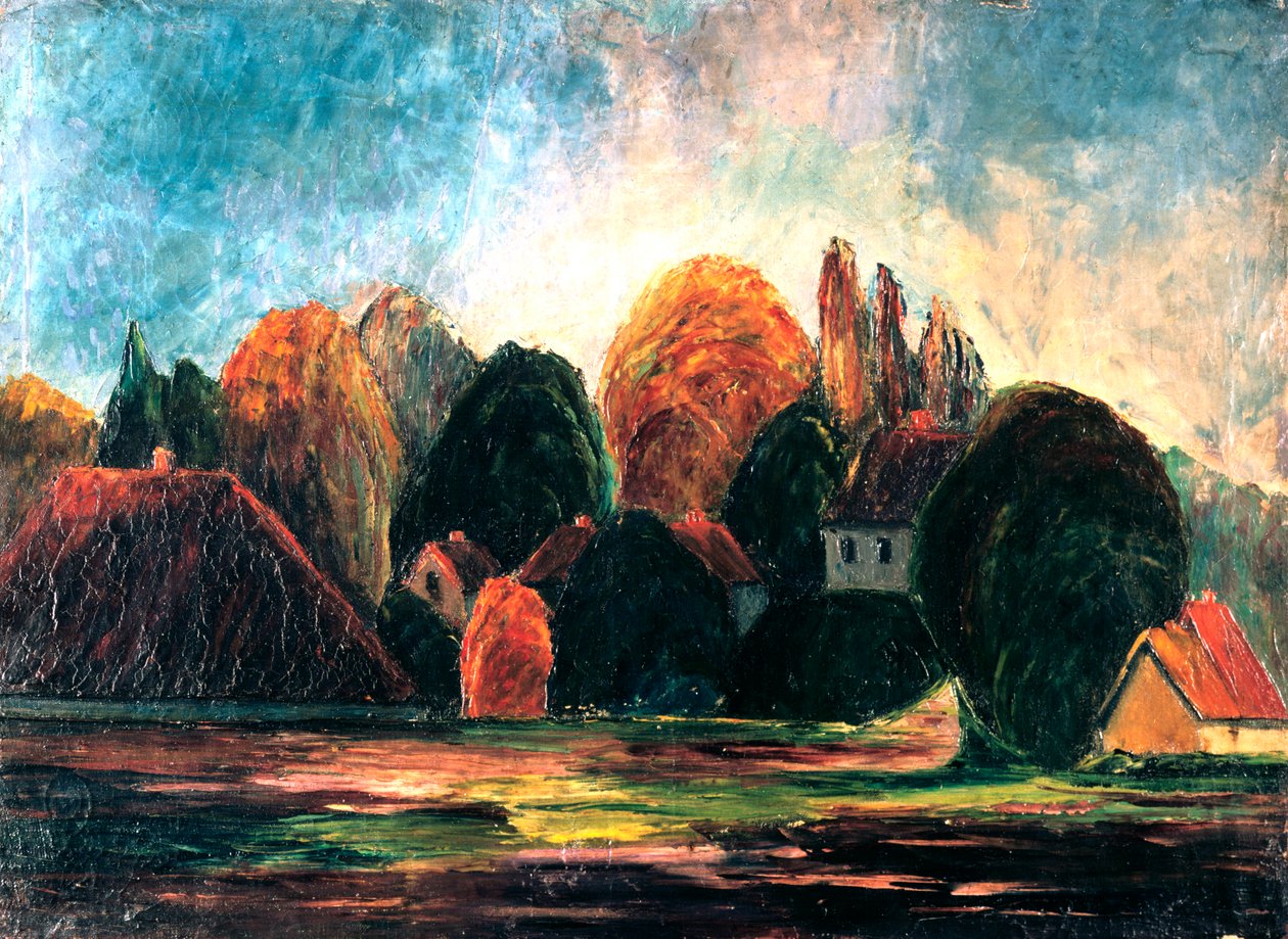 Norjan väylä, c1900 tekijältä Edvard Munch