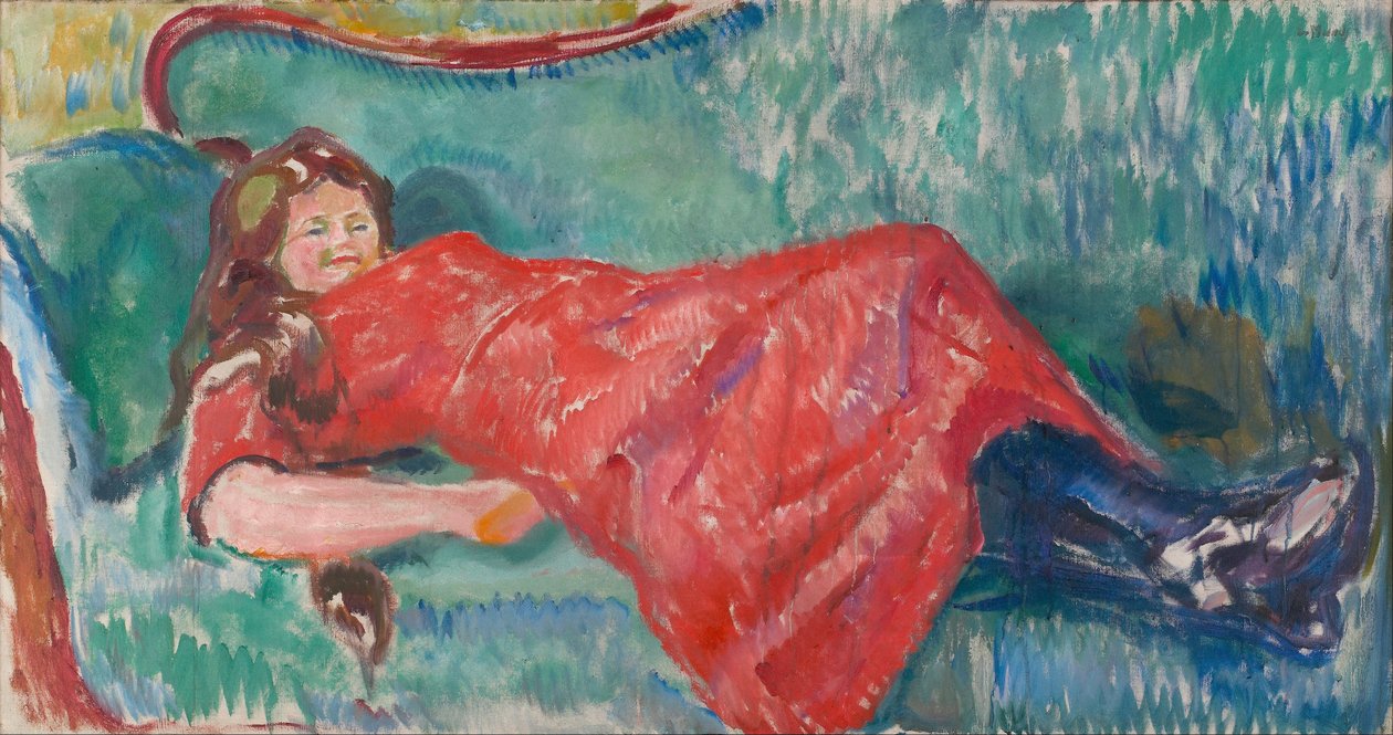 Sohvalla tekijältä Edvard Munch