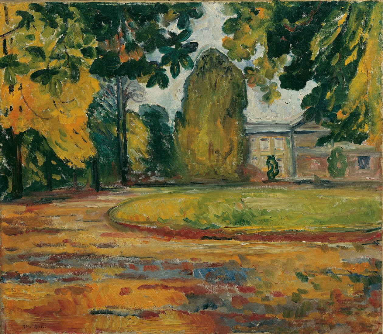 Puisto Kosenissa tekijältä Edvard Munch