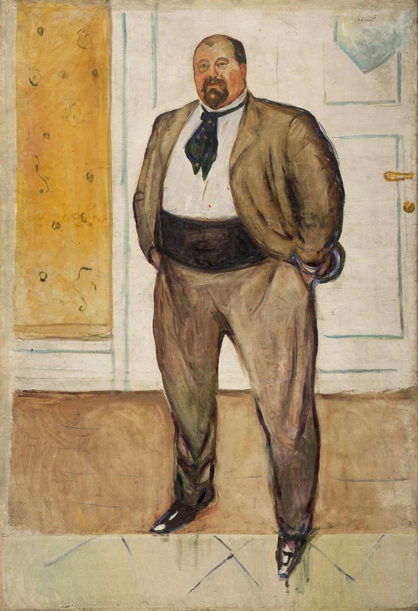 "" Konsuli Christen Sandbergin (1861-1918) muotokuva "" Edward Munchin (1863-1944) maalaus 1901 Munch Museum, Oslo tekijältä Edvard Munch