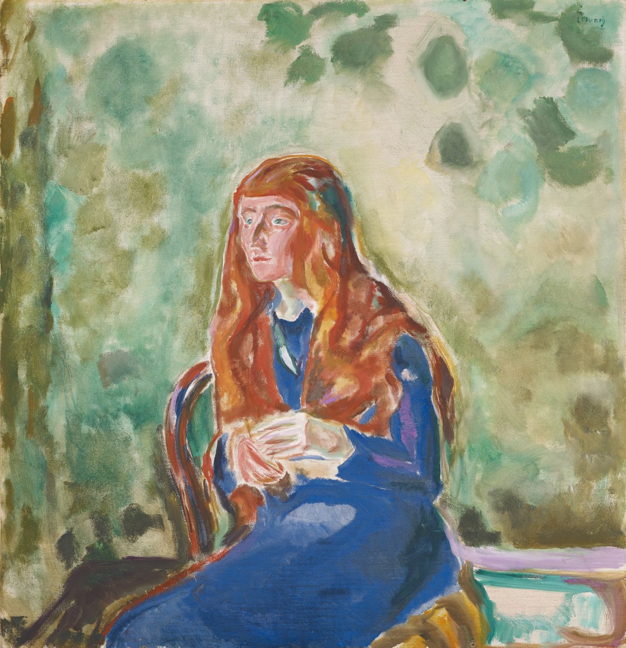 Käte Perlsin muotokuva, 1913 tekijältä Edvard Munch