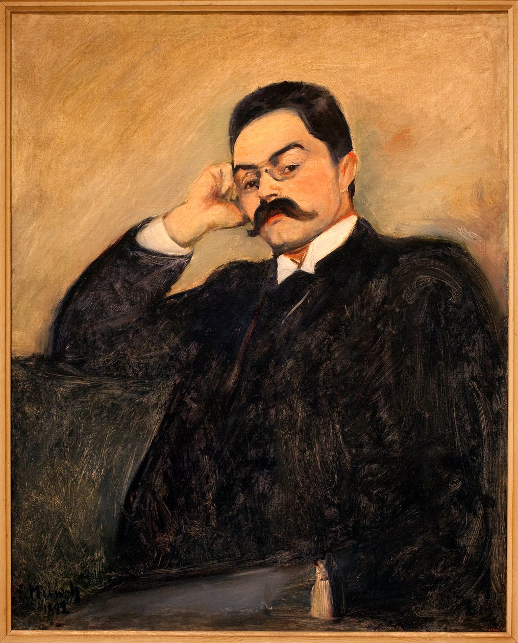 Thor Lutkenin (1863-1913) muotokuva - Edvard Munchin (1863-1944) maalaus, öljy kankaalle tekijältä Edvard Munch