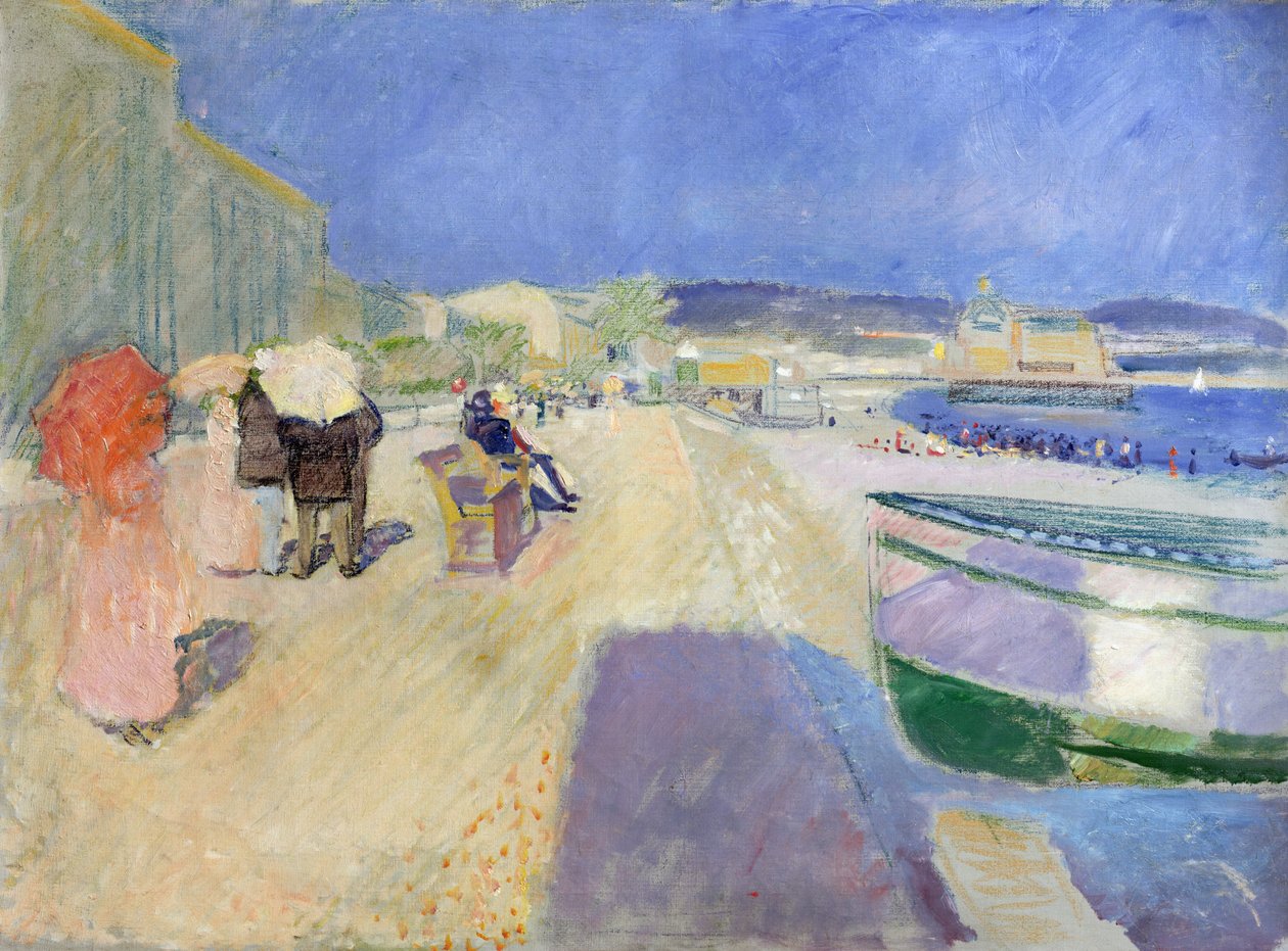 Promenade des Anglais tekijältä Edvard Munch